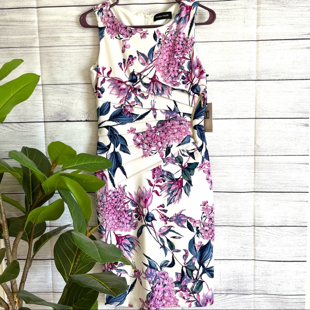 NWT Ivanka Trump floral dress size 2